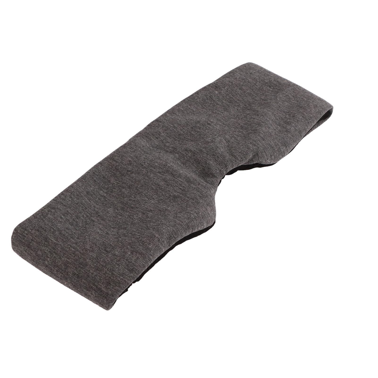 

Хлопковая маска для сна Блэкаут Удобная маска для глаз для сна Регулируемая повязка на глаза серый