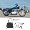 Motorcycle Backrest Detachable Rear Passenger Cushion Replacement for  200R XLH1200 2004‑2019