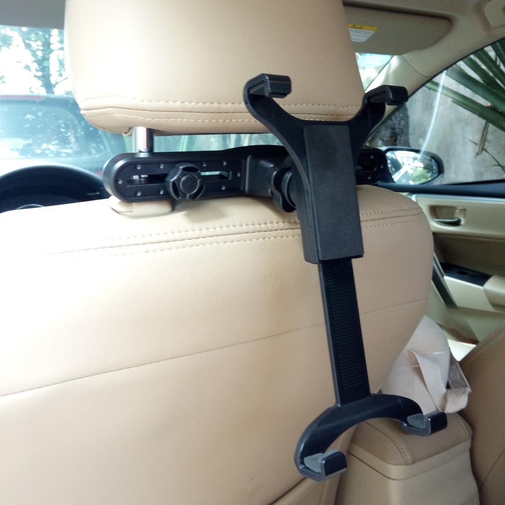 Car Headrest Mount Car Backseat for Seat Tablet Headrest Holder Universal 360° Rotating Adjustable for All 7"-11" Tablet