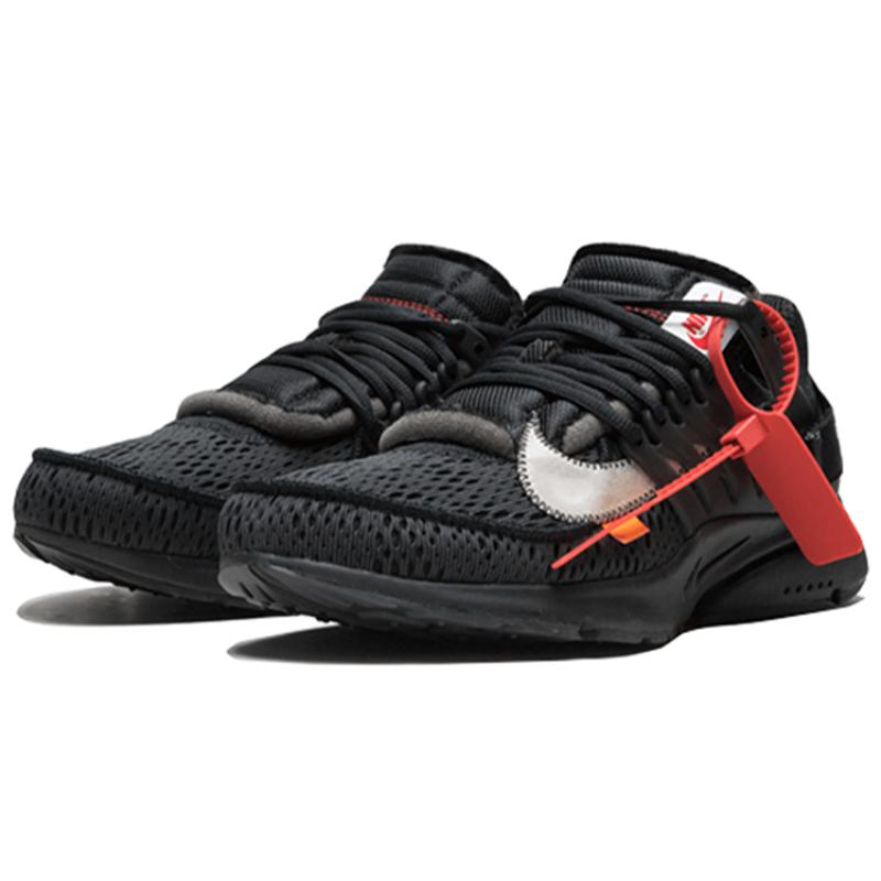 Nike Air Presto 'Off-White Black' 2018 Trendy Sneakers AA3830-002