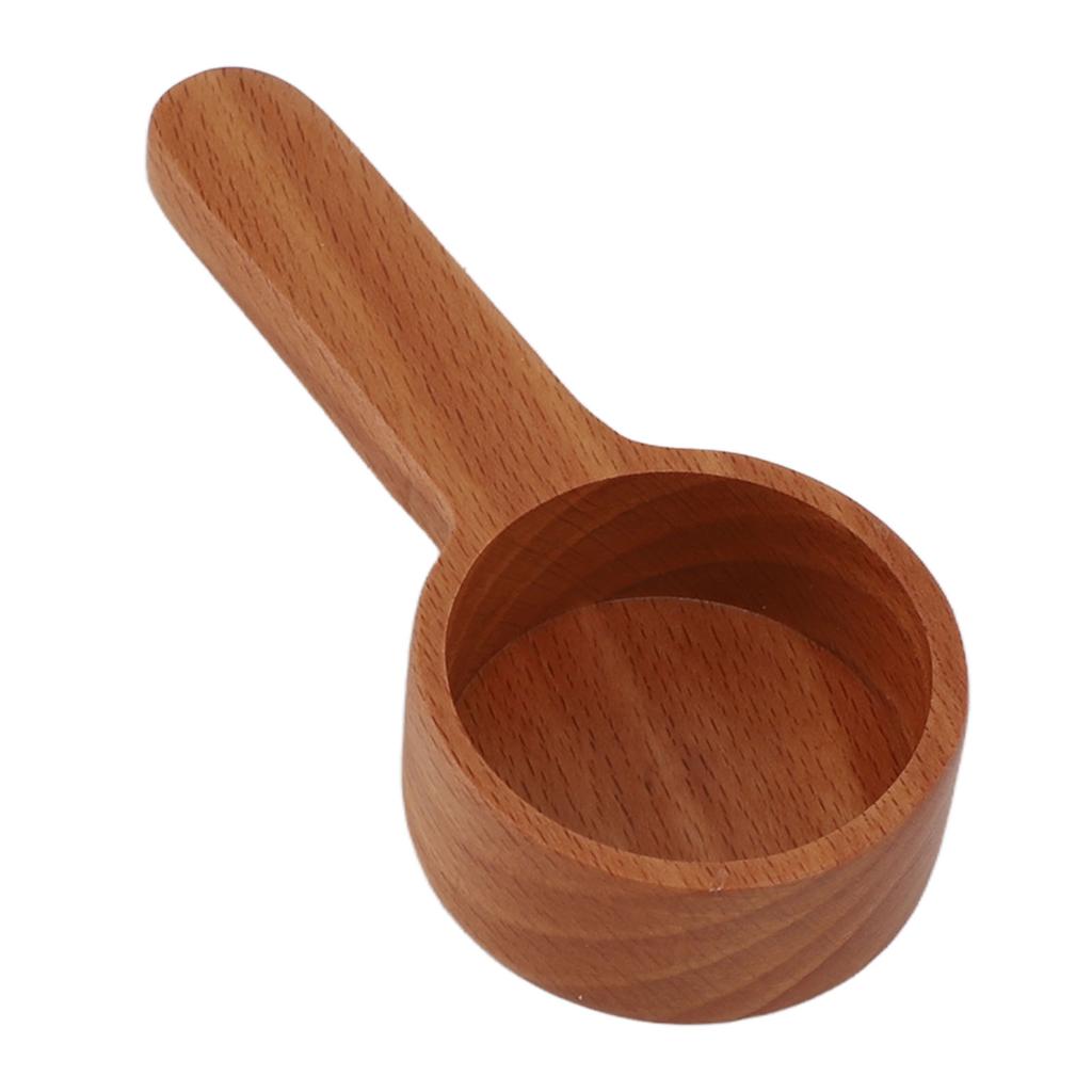 Coffee Measuring Scoop Multifunctional High Accuracy Exquisite Durable Wooden Coffee Spoon for Home Kitchen Supplies