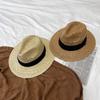 Summer Hat for Women Men Panama Straw Hats Travel Beach Sun Hat Wide Brim Fedora Jazz Hat UV Protection Holiday Hats