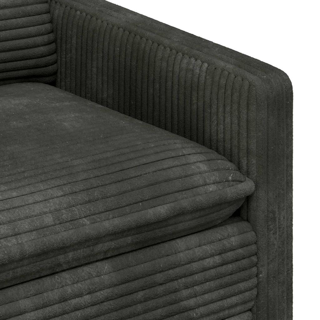 Sofa Set 2 pcs Anthrazit Polyester