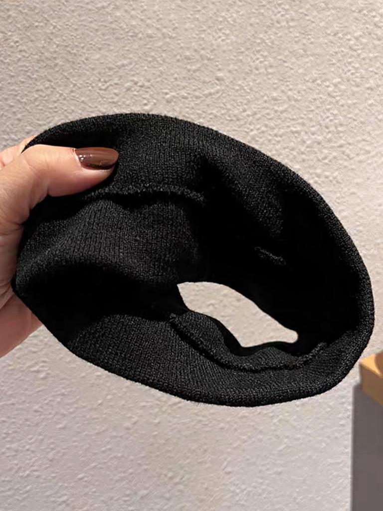 Knitted Star Pattern Headband For Women Elastic Bandeau Sports Headwrap Sweat Absorb Nonslip Stretchy Workout Hairband Quality