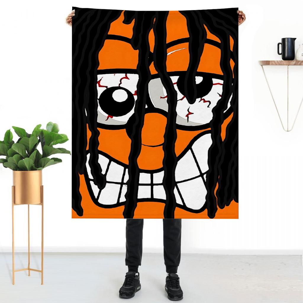 Chief Keef Rapper Kniedecke Zuhause und Dekoration Bettdecken Überwurf Sofa Benutzerdefiniert Anime Flauschig Weich Luxus Überwürfe Kinder