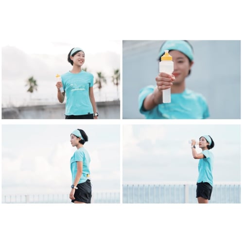 WellBe Running Bottle Shake Hands (Increased Capacity and Fit) Yellow