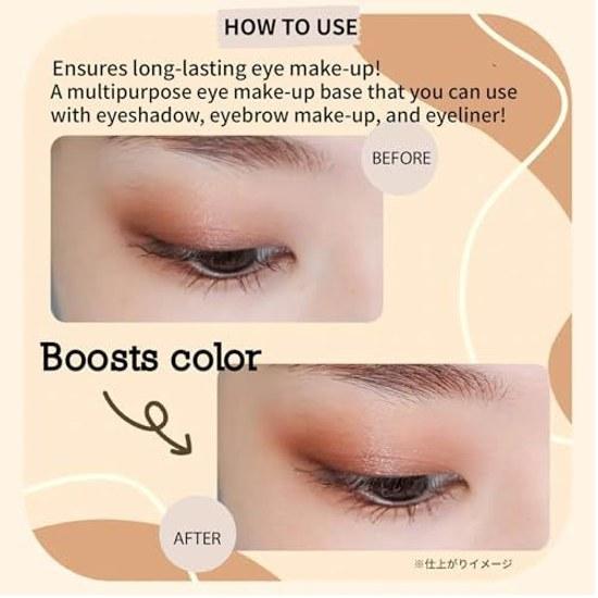 Canmake Lasting Multi Eye Base WP01 Frosty Clear 8g