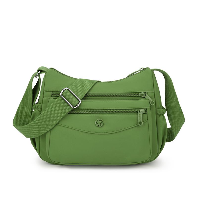 Lightweight Large Capacity Shoulder Bag Water-repellent Nylon Women's Crossbody Bag