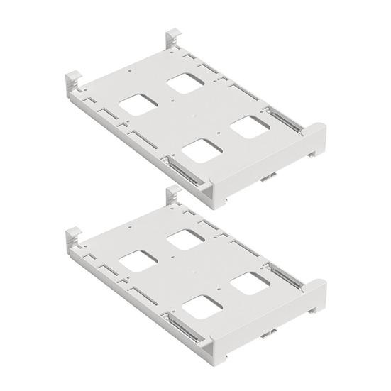 1/2 Stück Soda Dosen Spender Aufbewahrungsregal Große Kapazität Einfach zu installieren Kühlschrank Getränkehalter Bierdosenregal