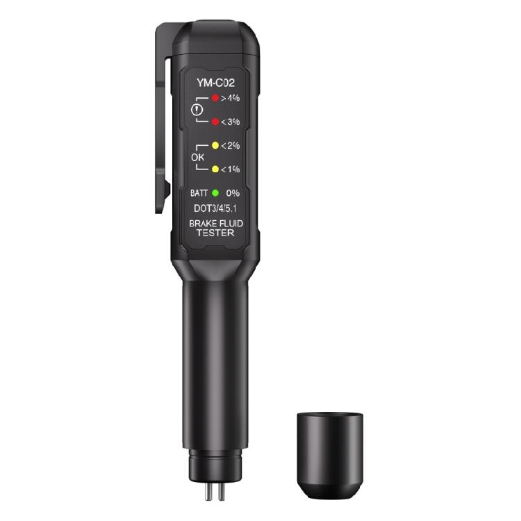 

5 Level Measurement Brake Fluid Diagnostic Tool Brake Fluid Tester with LED Indicator Automotive Brake Oil Detection Pen 1