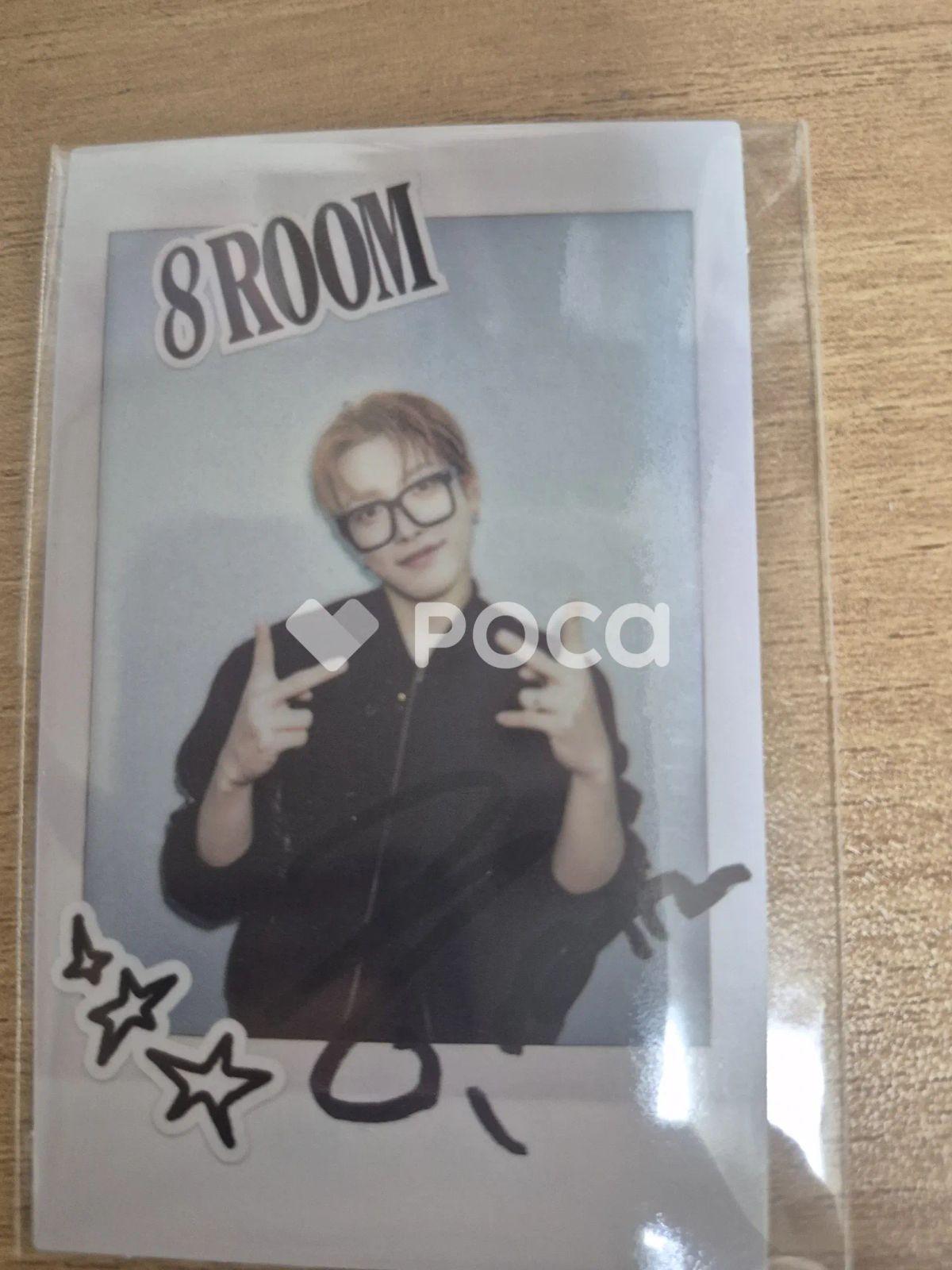 

[USED] ATEEZ Hongjoong ATEEZ 7TH ANNIVERSARY OFFICIAL POP-UP 8ROOM Purchase Bonus