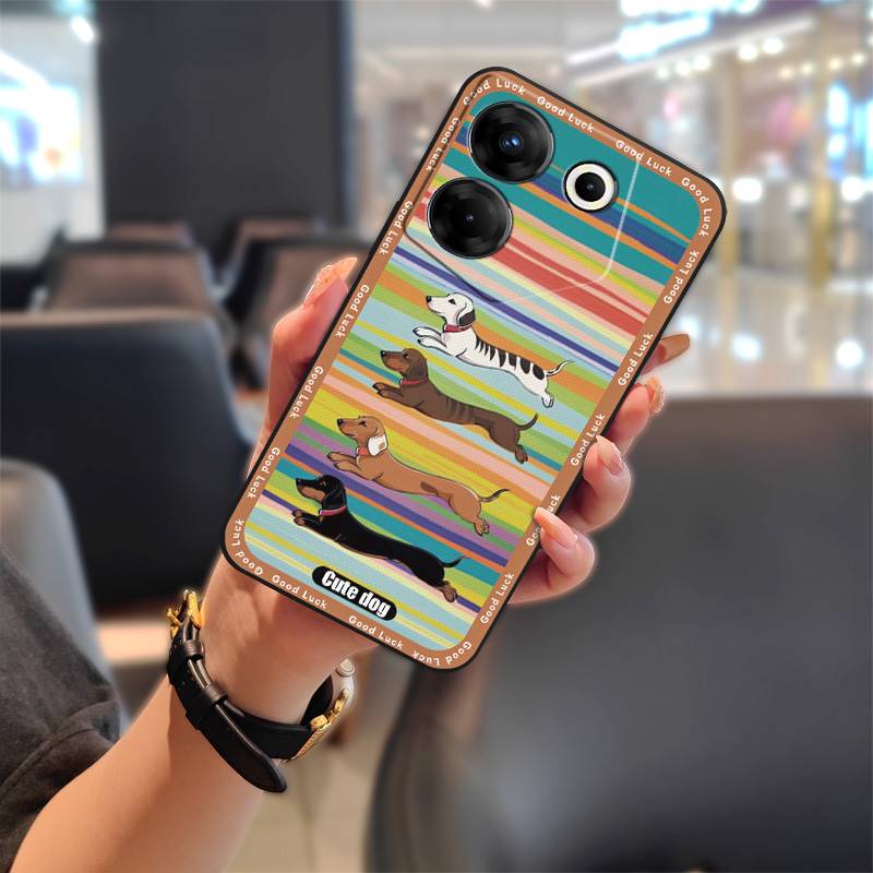 TPU Shockproof Phone Case For Tecno Camon20 Pro 5G/CK8n Silicone Fashion Design Dirt-resistant Anti-knock Graffiti Cute