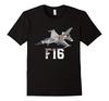2024 Newest Mens Funny Fashion Classic Military F16 Falcon Pilot Gifts T Shirt Usaf Tee Shirt