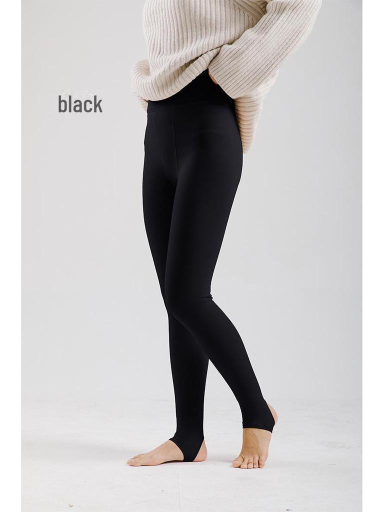 320G Nude Nylon Leggings for Autumn & Winter - Plus Velvet Thickening Bare Leg Socks