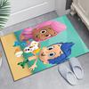 1pc Bubble guppies Design Area Rug - Non-Slip, Soft & Cozy Floor Mat for Living Room, Bedroom, Office - Indoor/Outdoor Decorative Carpet