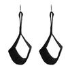 2Pcs Fitness Hanging AB Straps Hang Bar Strap for Pull Up Bar Core Strength Training with 2 Hooks
