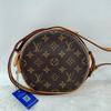 [Použité] Měkká klobouková krabička PM Classic Monogram Canvas Kožená taška přes rameno Malá - Velmi dobrý stav #163GGZ4