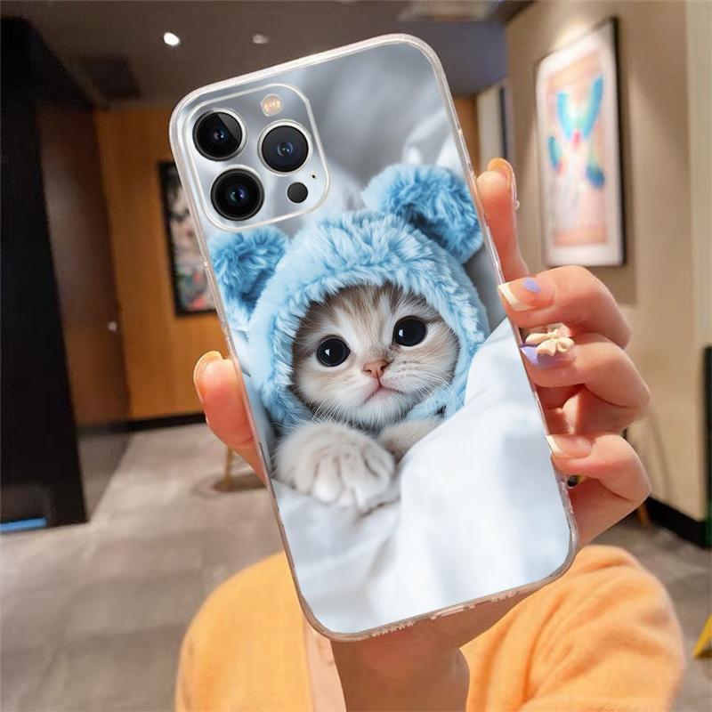 Baby cat Phone Case For iphone 17ProMax 17 Pro Air 16 15 14 13 Pro Max 16 15 14 13 Pro 15Plus