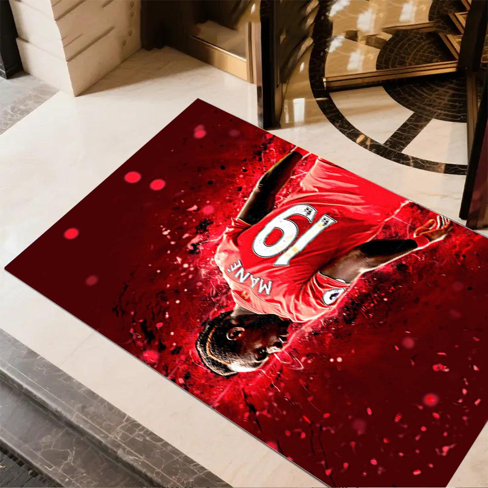 Juventus Football Club Floor Mat Design for Entryway Foyer Hallway Bedrooms Antislip Carpet Decorate Offices Perfect Birthday/Christmas Gift Idea