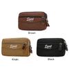 Outdoor Men Fanny Waist Bag Canvas Small Casual Phone Coin Purse Belt Bum Pouch