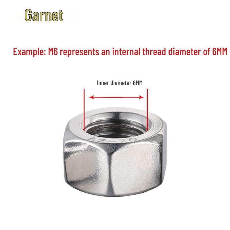 JNT 304 Stainless Steel Hex Nut