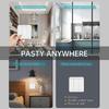 3 Pack RF 433MHz Wireless Light Switch Receiver with 2x 3-Gang Panel Switch and LED Remote Control for LED Lamps