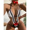 Hot Schoolgirl Nurse Maid Cosplay Uniform Bikini Set Roleplay Costume Lingerie Sexy Women Erotic Clothes