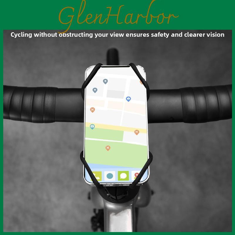 Fahrrad Handyhalterung Silikonmaterial Universelles Fahrradzubehör Für Straßen- Und Mountainbiking