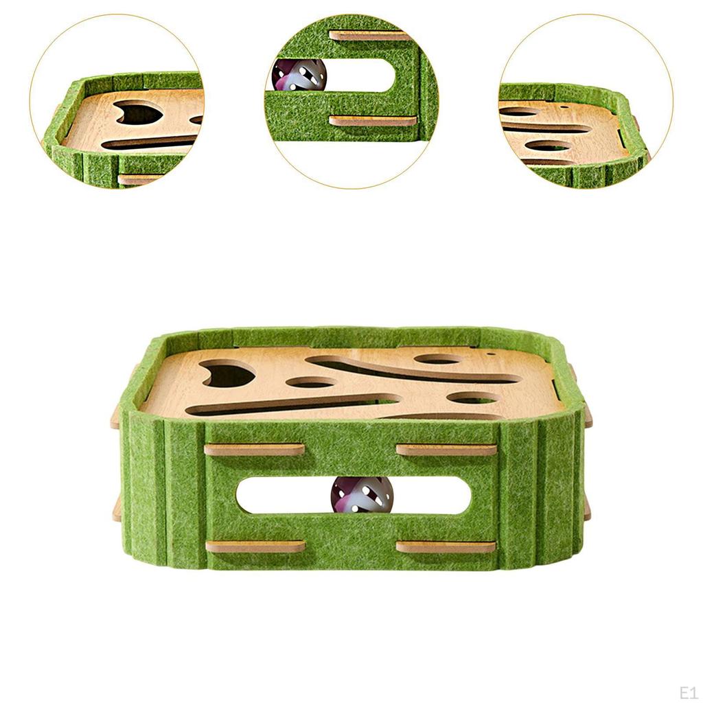 Cat Scratcher Toy Ball Track Accessory Pool Table Multipurpose Pet Furniture Supplies Scratching