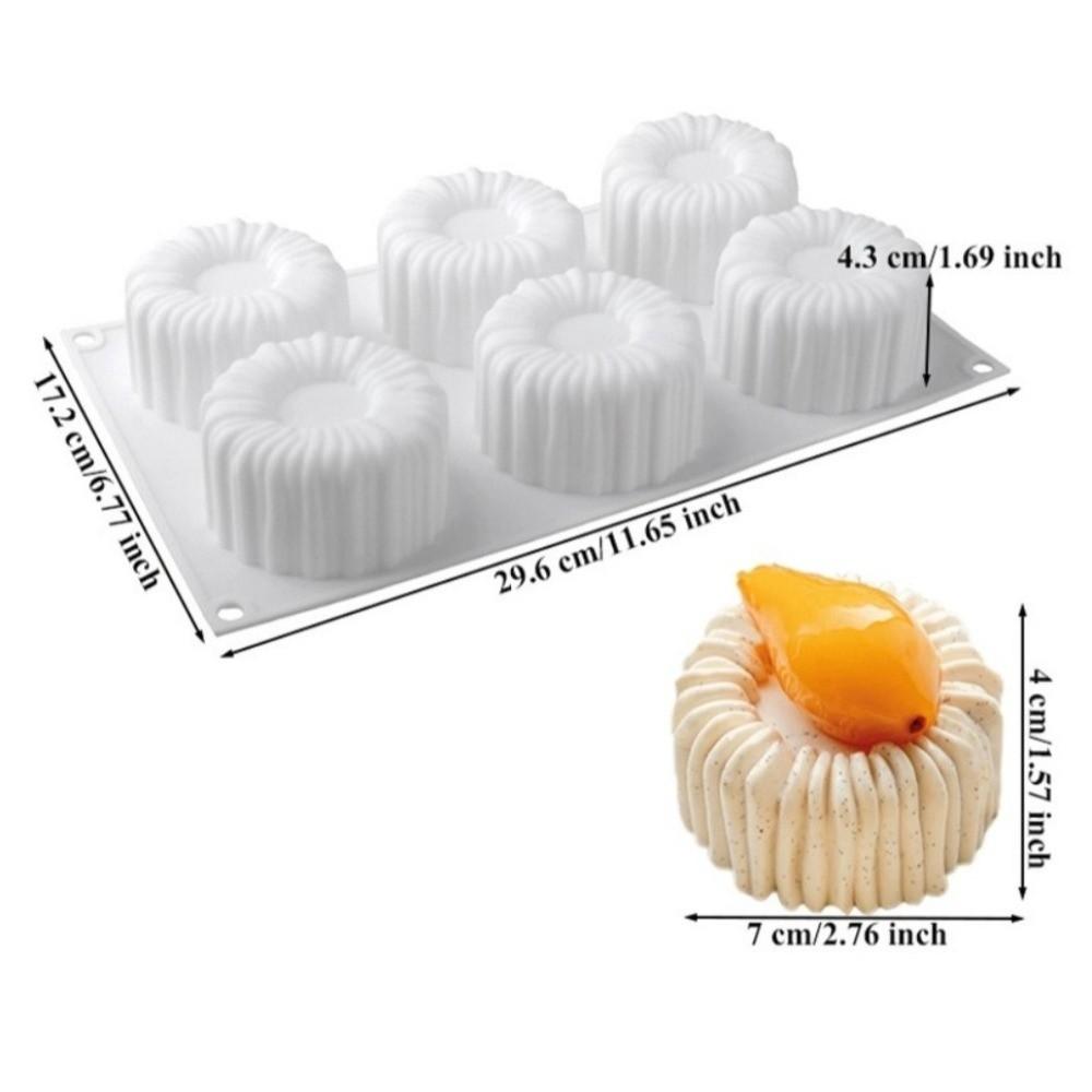 Silicone Mousse Cake Molds 6 or 15 Cells French Dessert Mold New Chocolate Mold Party Gadgets