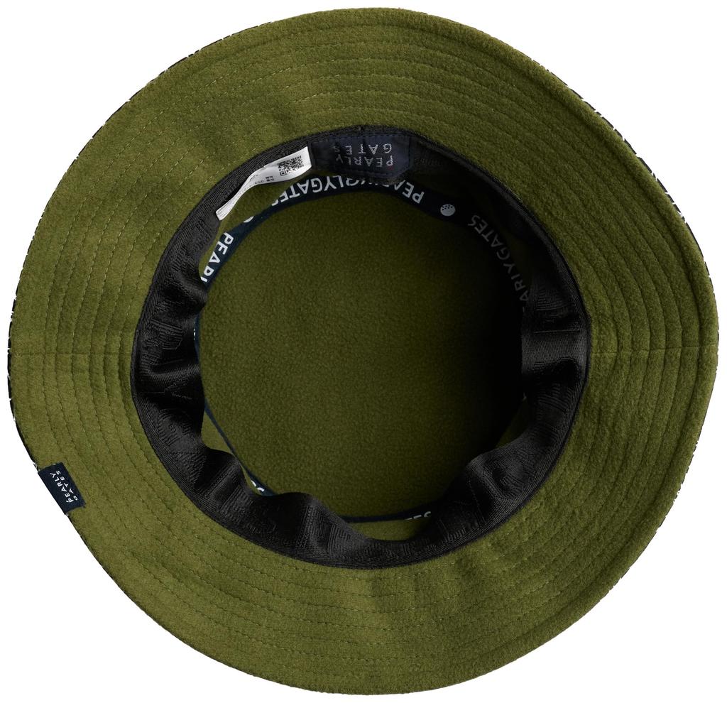 [PEARLY GATES] Unisex klobouk bucket (Vzor Giza Star Border, Fleecová podšívka)  Klobouk Golf  053-5187107 121Giza Star FR