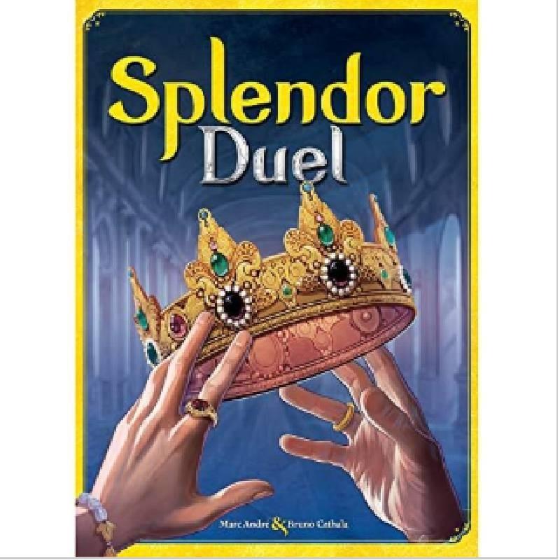 Splendor Duel Puzzle Card Game With Plastic Playing Cards For Family Game Night
