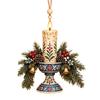 Holiday Party Wall Adornments Folk Art 2D Ornament, Acrylic Christmas Hanging Decoration, Retro Nutcracker Decorative Background Accents Angel