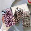 Leopard Cheetah Print Tempered Glass For Iphone 14 13 12 11 Pro Mini XS MAX 14Plus X XS XR Fundas