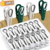 Laundry Clothes Pegs Snack Bag Fix Clips Clothespins Picture Hanging Holder Underwear Drying Rack Household Clothes Hangers