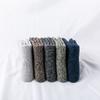 5 Pairs of Winter Socks for Men with Thickened Loops In Solid Color and Parallel Rabbit Wool, Mid-calf Socks