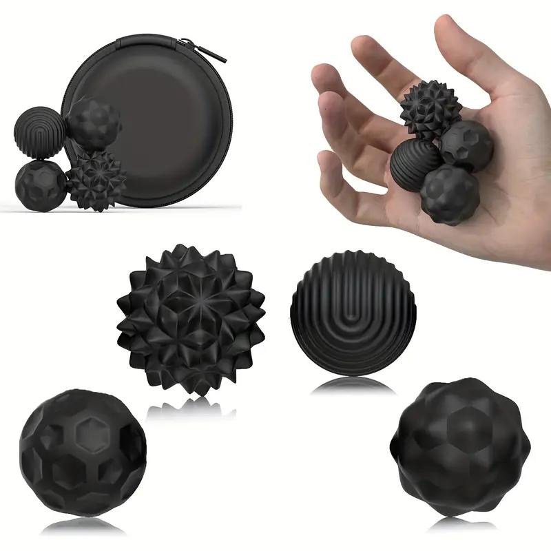 Silicone Magnetic Sensory Balls Fidget Toy Worry Balls Autism Calming Fidgeting Toy Kid Adults Anxiety Relief Stress Sensory Toy