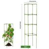 Tomato Cage Stand 64 Inch Square Stakes Cucumber Trellis Plant Cage Support Climbing Vegetable Plant Support Pole Flower Stand