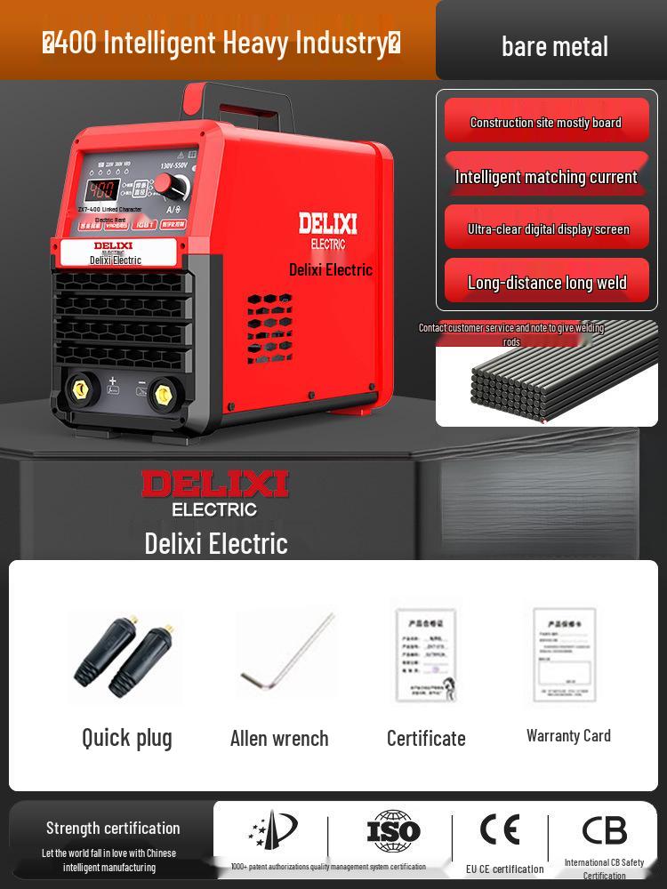 DELIXI Dual Voltage Industrial & Household All-Copper Welding Machine
