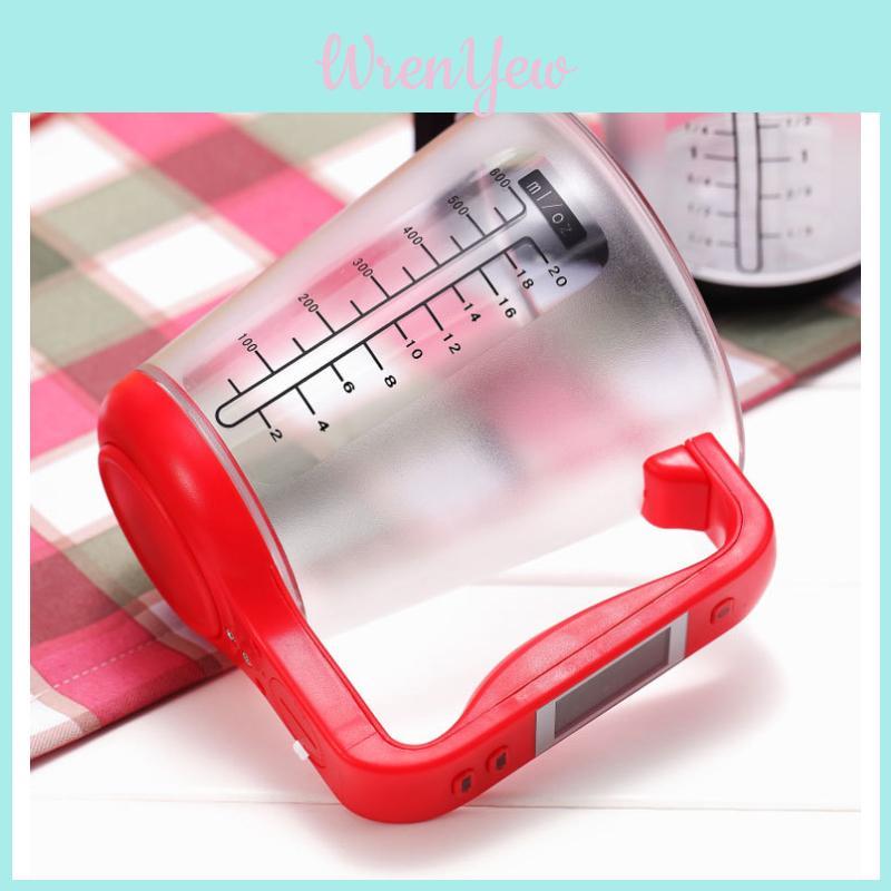 Digital Kitchen Measurement Cup With Electronic Scale For Baking And Cooking Use