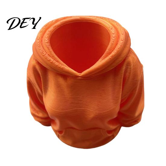 Pen Storage Container 3D Printed Hoodie Holder, Women Hooded Sweatshirt Pencil Kids Organizer Container, Stationery Desk Box for Home Office