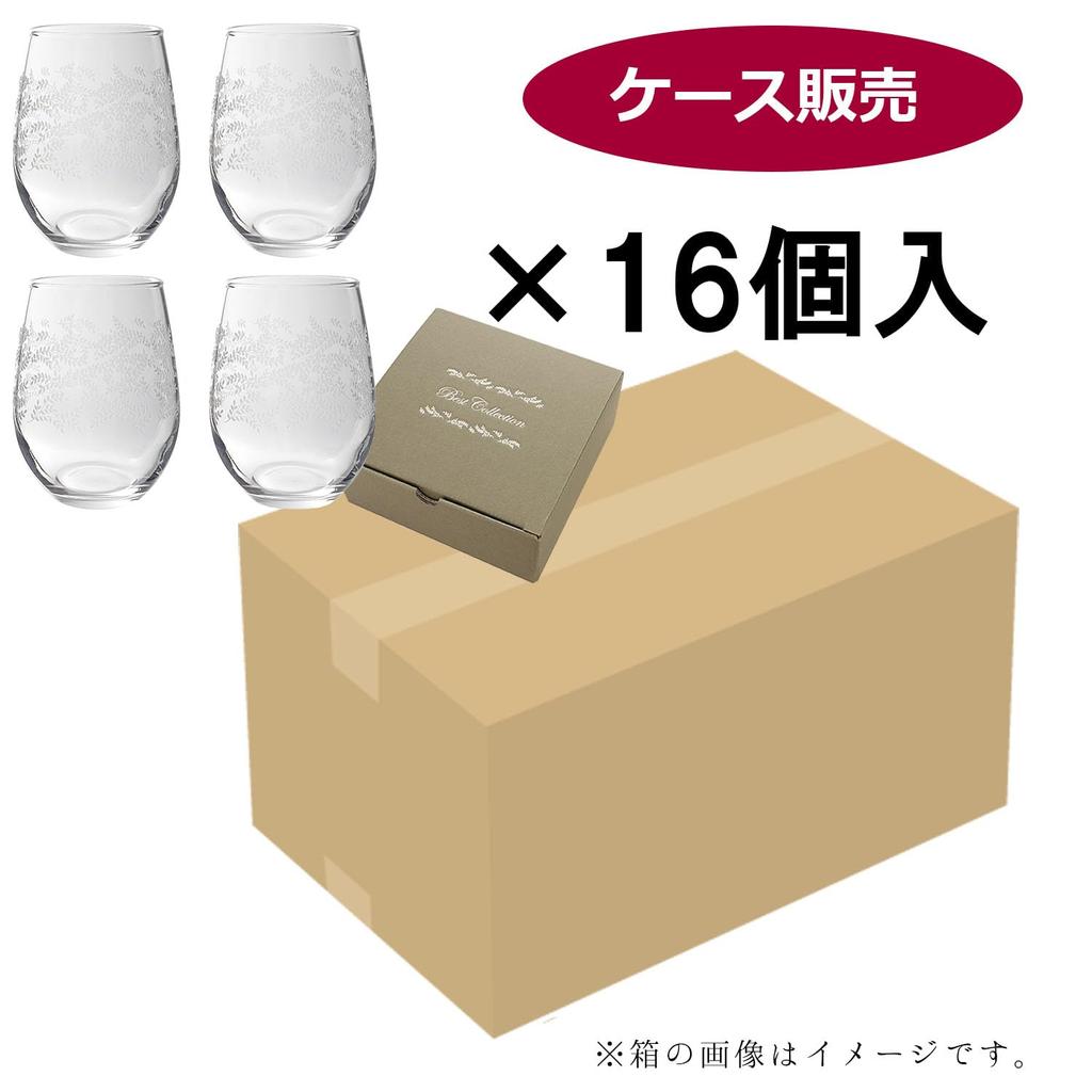 Toyo Sasaki Glass Tumbler Glass Leafline Tumbler Set 325ml Set of 16 Made in Japan Dishwasher Safe Glass Set Glass Cup Juice Glass Beer Glass Highball