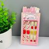 Children's Wearable Custom Nail Stickers - Cute European & American Jelly Glue Fingernail Tips