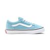 Vans Old Skool Canvas Low Top Kids Skate Shoes Light Blue Kids Sneakers VN0A4BUU33L