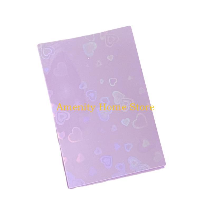 

F26C Bundle of 50 Photo Card Sleeves Plastic Covers Holographics Foil Protective Films Practical Protector for Photo Cards