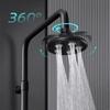 High Pressure Mini Shower with Water Flowing Around The Shower Head, Water-saving Shower Bathroom Accessories Head