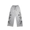 Women's Hip Hop Drawstring Sweatpants: Spring/Autumn Wide-Leg Casual Pants