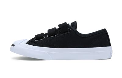 Jack Purcell 3V Low Top Kids Canvas Shoes Black Children Aged 3 7 Years Old 361307C