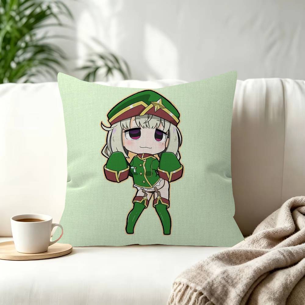 Sexy Anime AAraga Kiwi Cushion Trendystyle decorative throw pillow cover insert not included fauxembroidery design