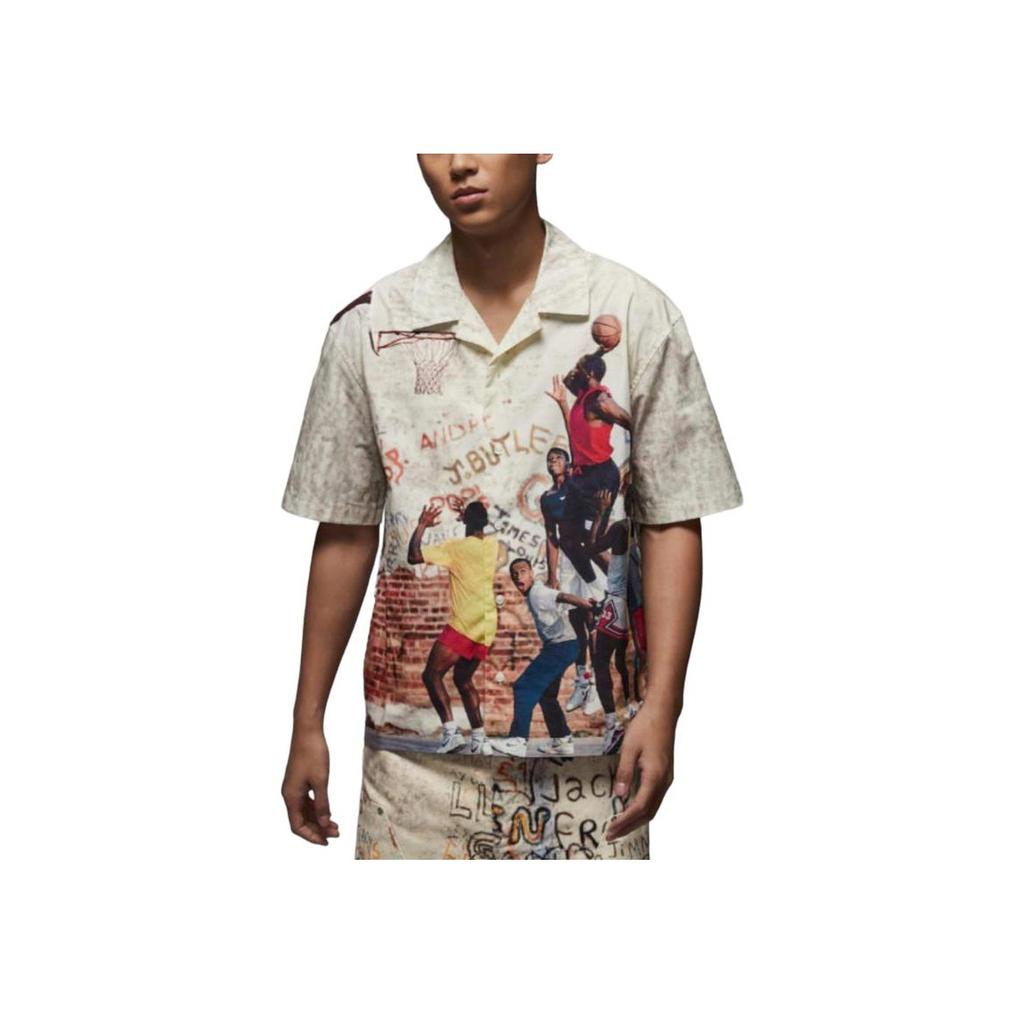 Jordan Sportlich Lässiges Poloshirt Herren Hemden Weiß HF9348133